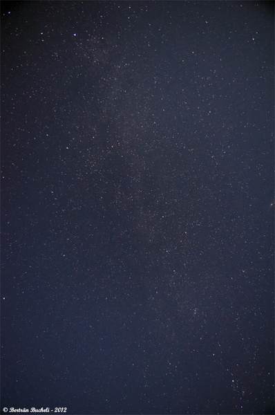 Timide apparition de la Voie Lactée. 26.09.2012