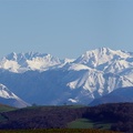 Panorama chaîne Pyrénéennes