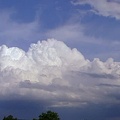 Cumulus Congestus en mai 1999. Depuis Larribar-Sorhapuru (64)