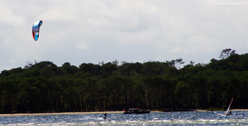 KiteSurf - Bateau - Plonge à voile