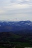 Vue sur les Pyrénées. Le Pic d'Anie (2 504m)
