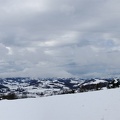 Panorama - neige au Pays basque intérieur