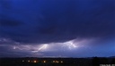 22h30 - Éclairs Inter-nuageux non loin d'Amorots-Succos (64)