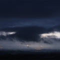 Orage en Béarn au-dessus des nuages bas...
