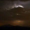 Ambiance orageuse au pied des Pyrénées - 02h05