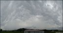 Panorama d'une cellule pluvieuse arrivant d'Espagne - 02.07.2014 à 19h45