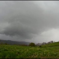 17h25 - Panorama de la structure orageuse en capture vidéo