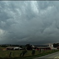 20h30 - Panorama de l'orage sévissant sur Irissarry