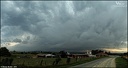 20h30 - Panorama de l'orage sévissant sur Irissarry