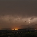 31 Août à 01h10 - Un orage éclate sur les Pyrénées