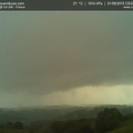 L'orage vue de la webcam d'Urt