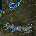 2ème salve orageuse près de la côte basque