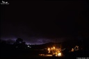 20h17 -  Lueur d'une averse orageuse en direction d'Hasparren observée depuis Ainhice-Mongelos (64)